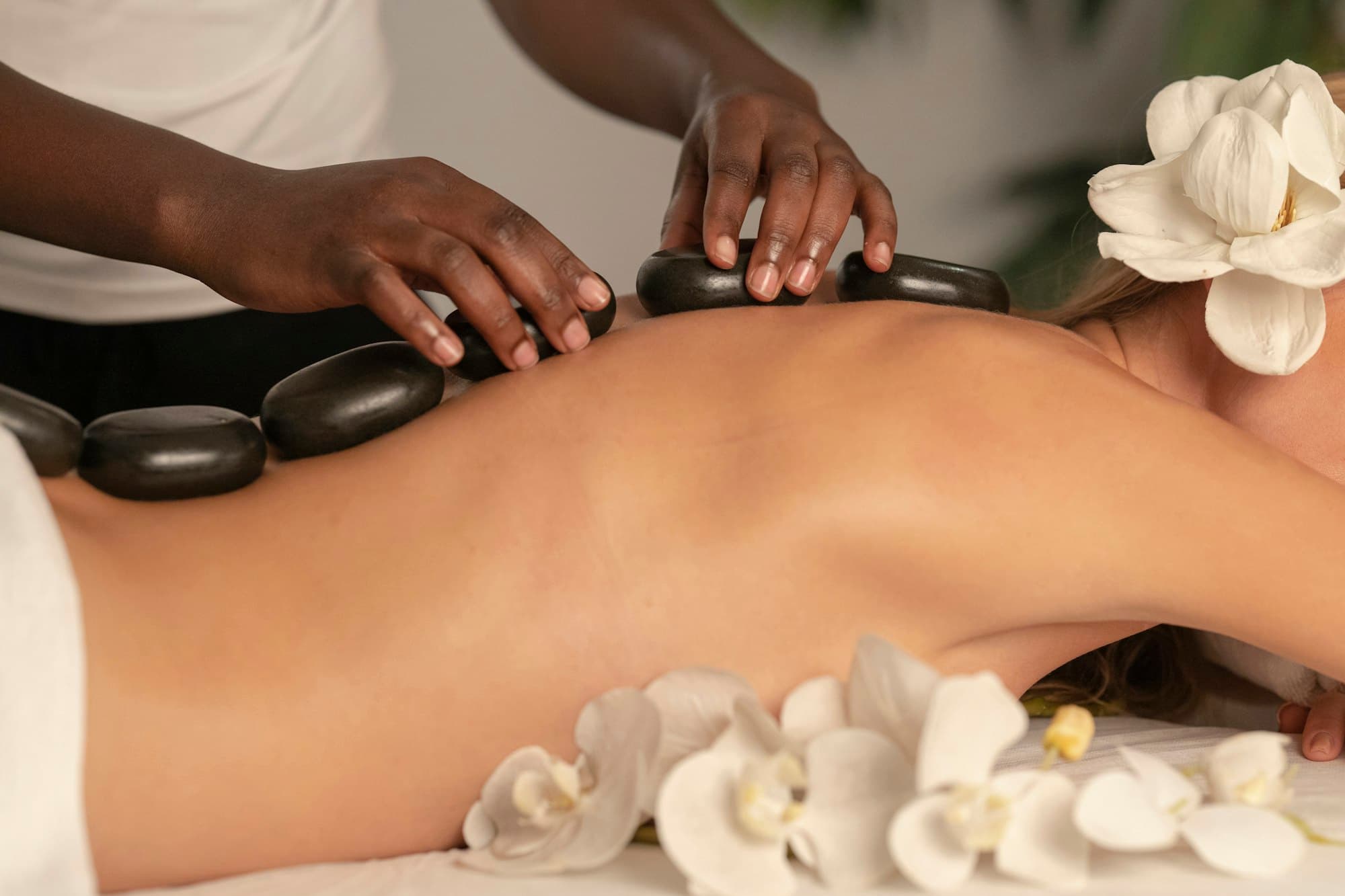 Luxury massage therapy room